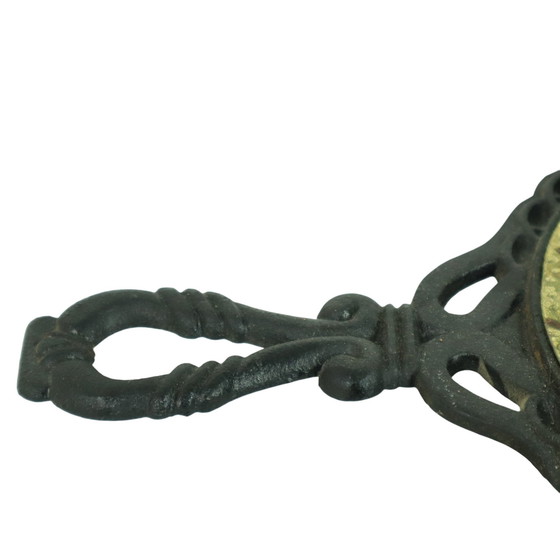 Image 1 of Sottobicchiere vintage in vetro colorato con ciliegie