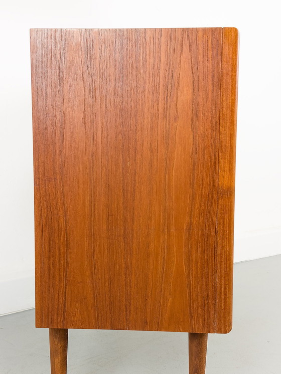 Image 1 of Danish teak shoe cabinet, 1970s