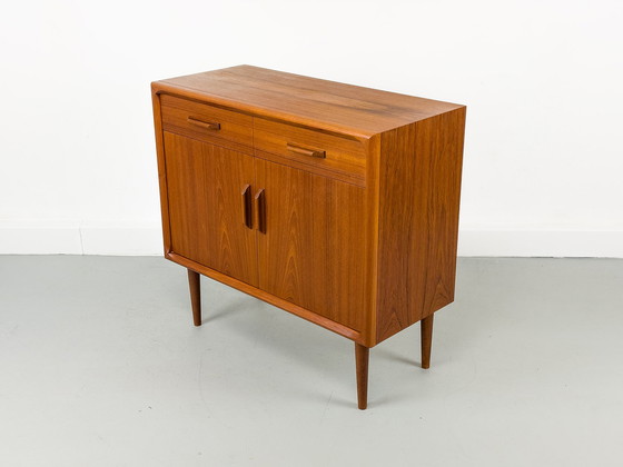 Image 1 of Danish teak shoe cabinet, 1970s