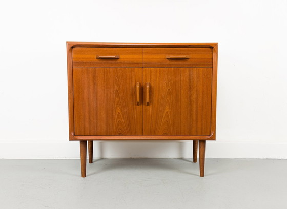 Image 1 of Danish teak shoe cabinet, 1970s