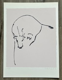 Silkscreen K. Van Dulmen Krumpelman - Cow