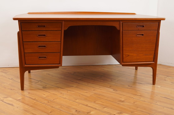 Image 1 of Teak desk by Svend Aage Madsen for Sigurd