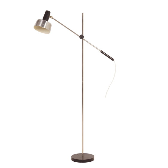 Image 1 of Rare Adjustable black Floor Lamp Of J.M Hoogervorst Got Anvia