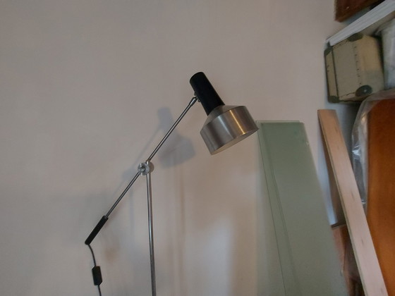 Image 1 of Rare Adjustable black Floor Lamp Of J.M Hoogervorst Got Anvia