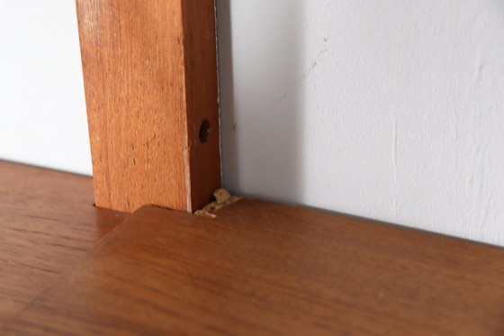 Image 1 of Corner shelf / shelf system / wall shelf by Poul Cadovius, Denmark, teak, 1960s