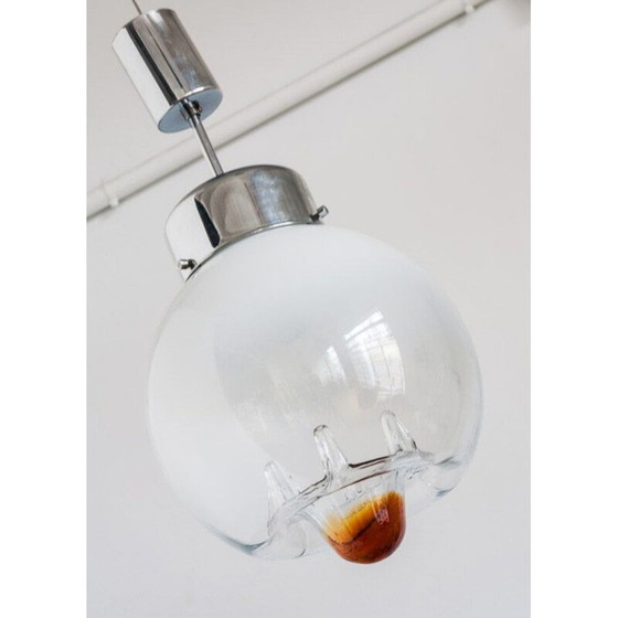 Image 1 of Vintage ceiling light in Mazegna crystal, Spain, 1970