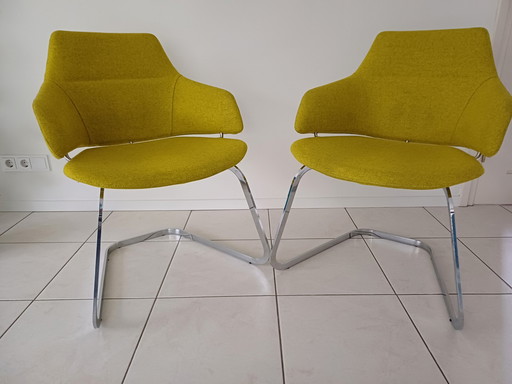 2x Arper Dining chair / Meeting chair