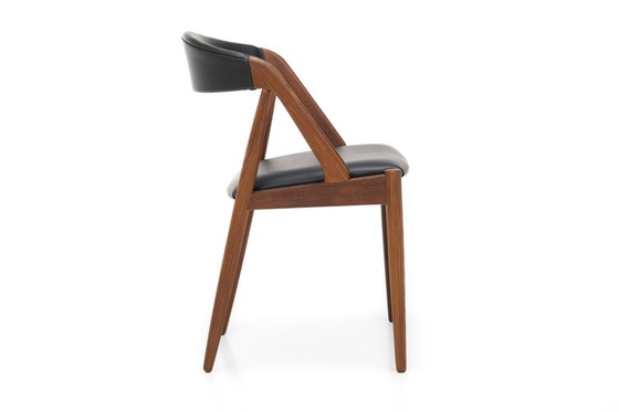 Image 1 of Set Of 6 Dining Chairs By Kai Kristiansen For Schou Andersen, Denmark 1960S