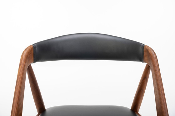 Image 1 of Set Of 6 Dining Chairs By Kai Kristiansen For Schou Andersen, Denmark 1960S