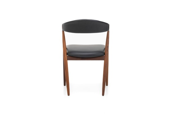 Image 1 of Set Of 6 Dining Chairs By Kai Kristiansen For Schou Andersen, Denmark 1960S