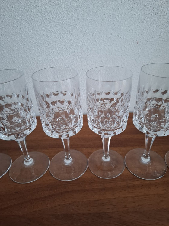 Image 1 of 6x Peill & Putzler crystal wine glass