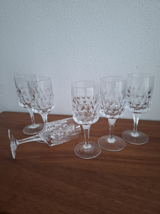 Image 1 of 6x Peill & Putzler crystal wine glass