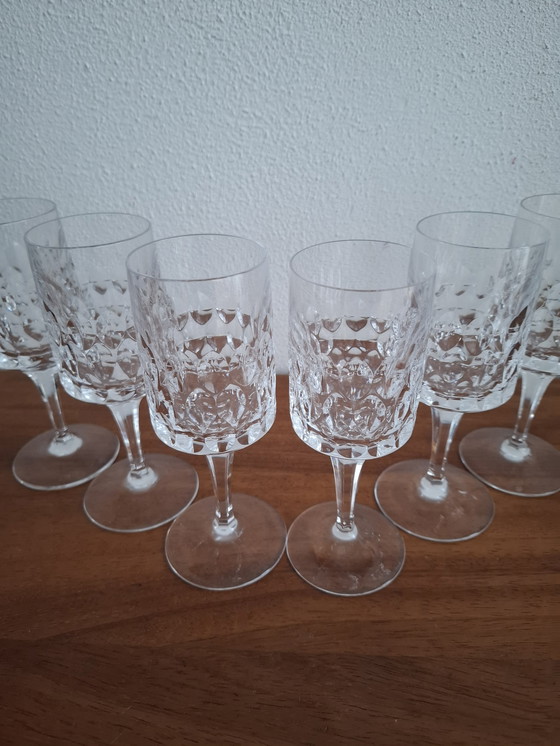 Image 1 of 6x Peill & Putzler crystal wine glass