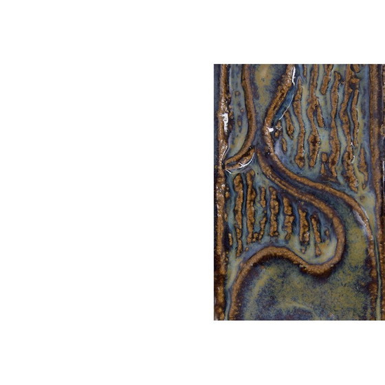 Image 1 of Rilievo vintage in ceramica modernista di Svend Åage Jensen, Danimarca 1960