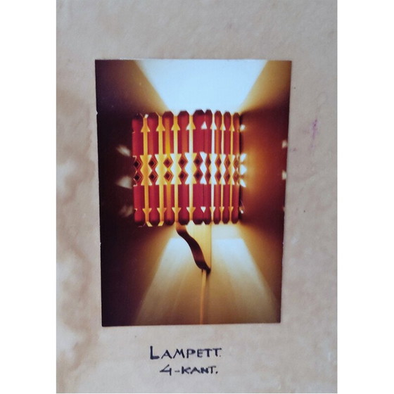 Image 1 of Coppia di applique vintage in pino scandinavo, anni '60