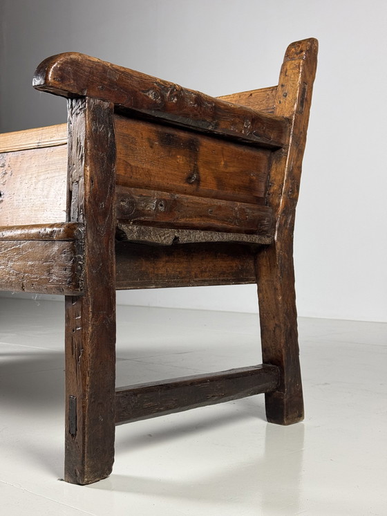 Image 1 of 18Th Century Spanish Bench