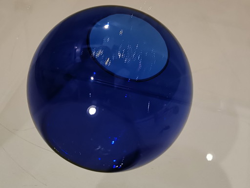 Andries Copier Cobalt blue ball vase