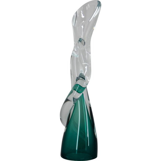 Image 1 of Vintage art glass vase, Czechoslovakia 1960