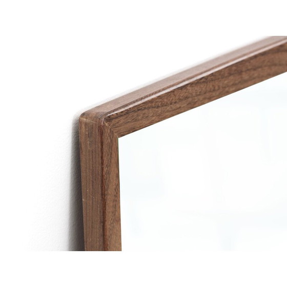 Image 1 of Specchio orizzontale vintage scandinavo in palissandro Rio