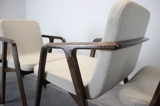 Image 1 of Set Of 4 Lolita Dining Chair With Arms By Porada, 21St Century