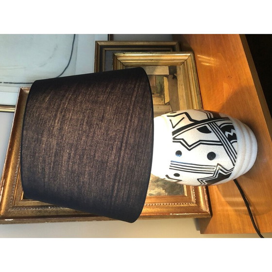 Image 1 of Vintage art deco ceramic lamp