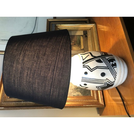 Image 1 of Vintage art deco ceramic lamp