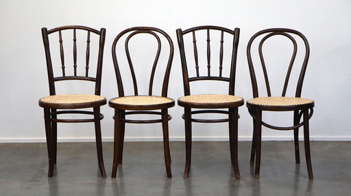 4 x Original Thonet bistro chair