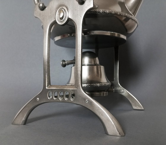 Image 1 of Wmf Secessionist/Art-Deco Spirit Kettle Teapot Cca 1910