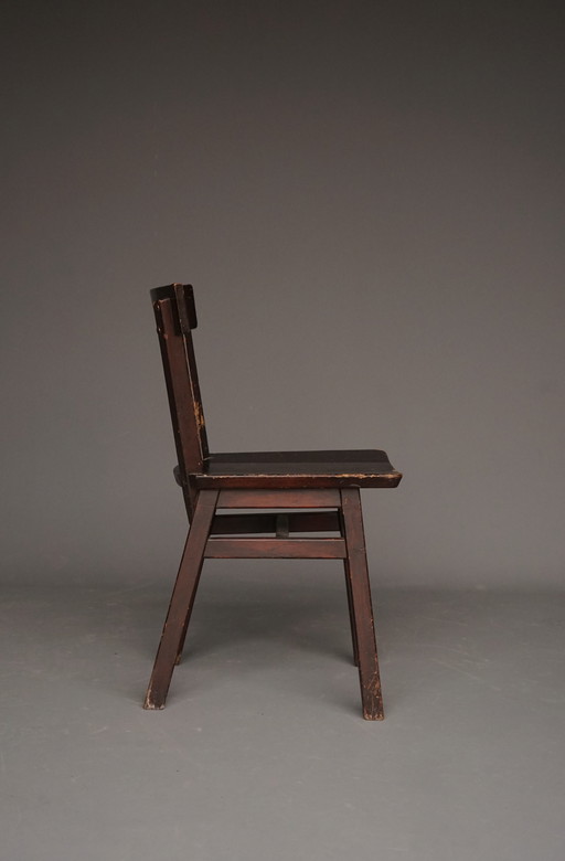 Chaise d'appoint de Bram van den Berg pour Bas van Pelt, 1953