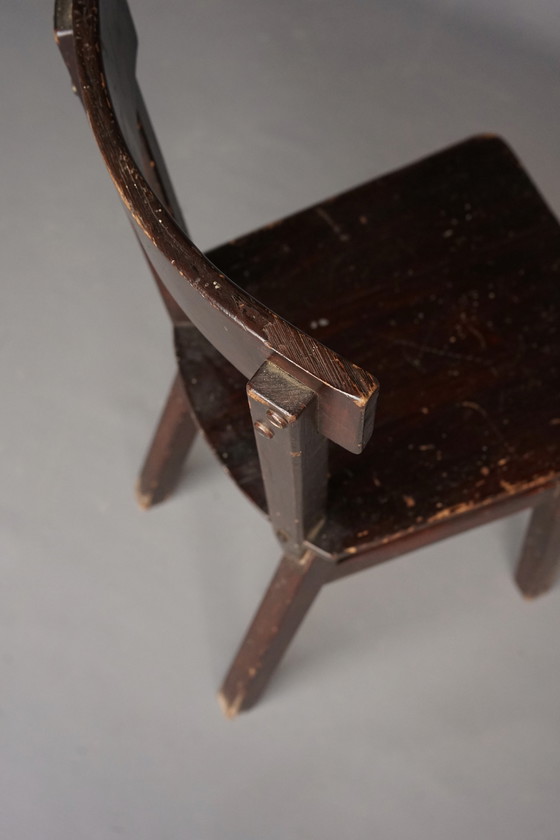 Image 1 of Side Chair by Bram van den Berg for Bas van Pelt, 1953