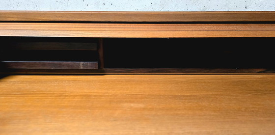 Image 1 of Modernist Teak Secretary by Fratelli Proserpio, Italy, 1960