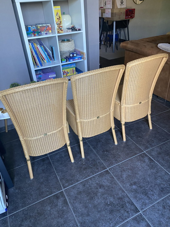 Image 1 of 8x LLoyd Loom chairs