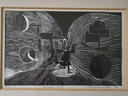 Herman van Valen - Acquaforte 'Nave Cosmica' 1972