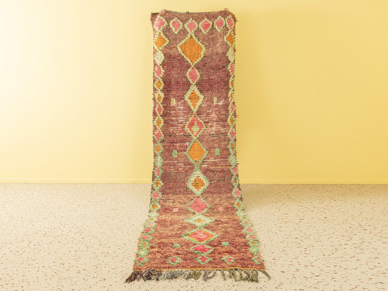 Image 1 of  Vintage Boujad, Berber Rug, 97 X 370 