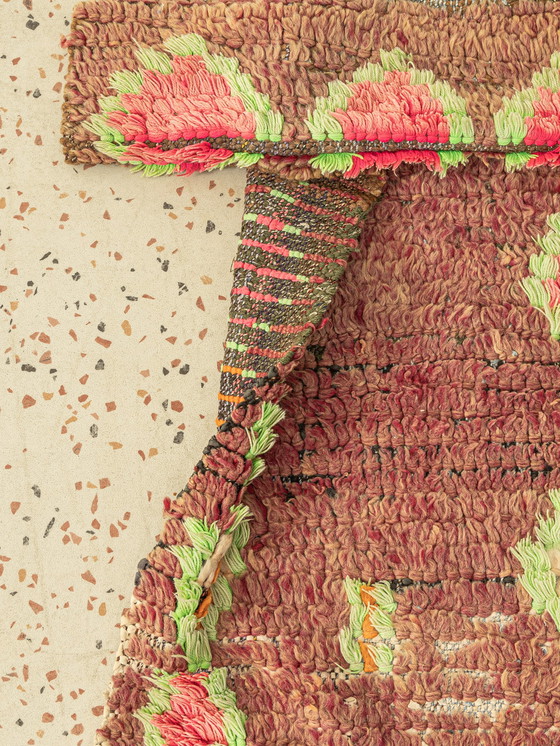 Image 1 of  Vintage Boujad, Berber Rug, 97 X 370 