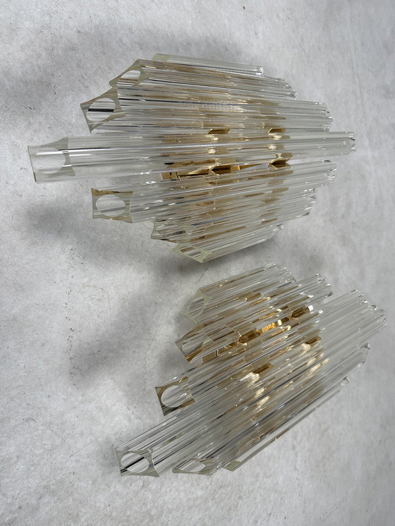 Image 1 of 2x Lampada da parete italiana vintage