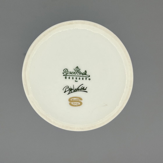 Image 1 of White Porcelain Vase - Bjørn Wiinblad Rosenthal Studio-Linie