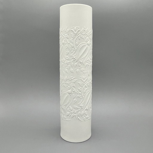 White Porcelain Vase - Bjørn Wiinblad Rosenthal Studio-Linie