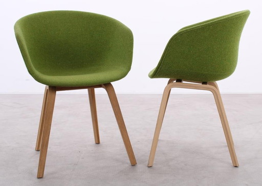 2X Hay aac 23 Chair Green