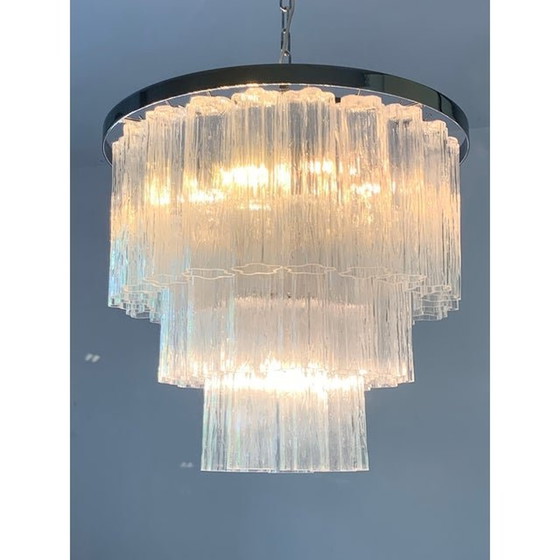 Image 1 of Murano Glass Sputnik Chandelier, Mazzega Style