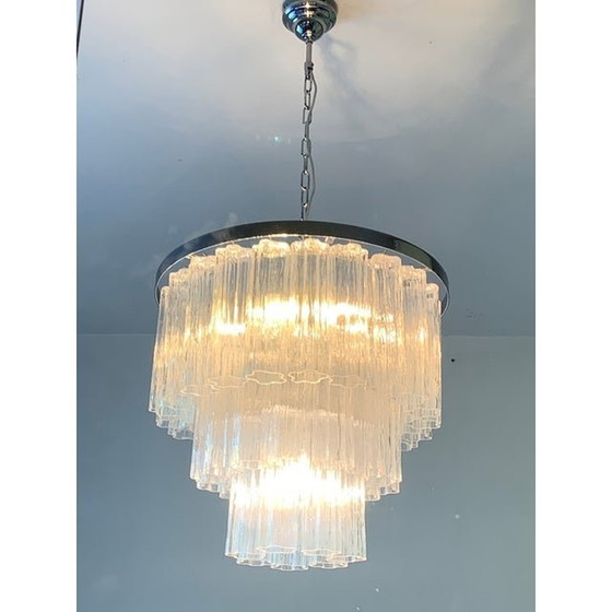 Image 1 of Murano Glass Sputnik Chandelier, Mazzega Style