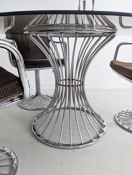 Image 1 of Space Age Dining Set by Tacke 1970's