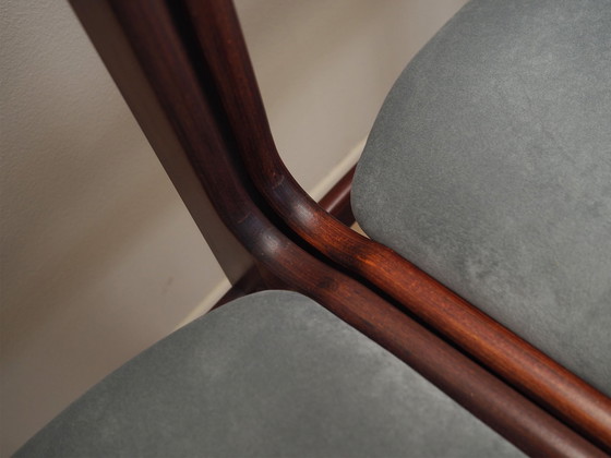 Image 1 of Set Of Four Mahogany Chairs, Danish Design, 1970S, Manufacture: Denmark