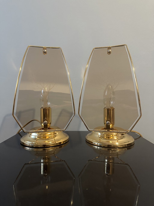 2x Lakro table lamps