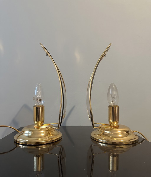 2x Lakro table lamps