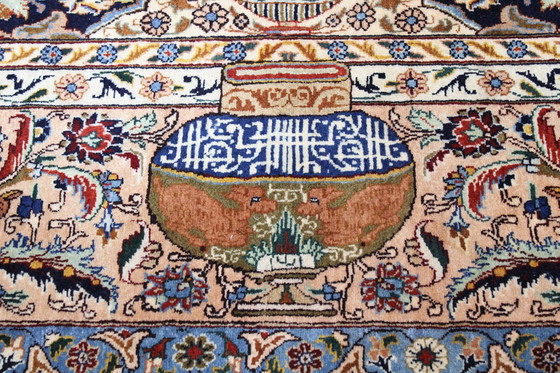 Image 1 of Alfombra persa original anudada a mano Kashmar Fine Paradise Design 411 x 307 cm Excelente estado