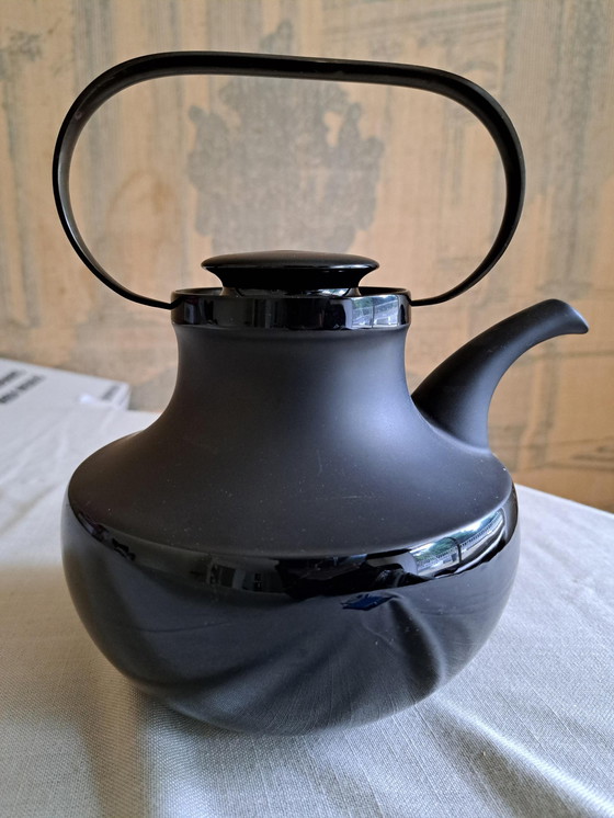 Image 1 of Tapio Wirkkala 'Black Series' Unique Design Tea Set