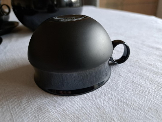 Image 1 of Tapio Wirkkala 'Black Series' Unique Design Tea Set