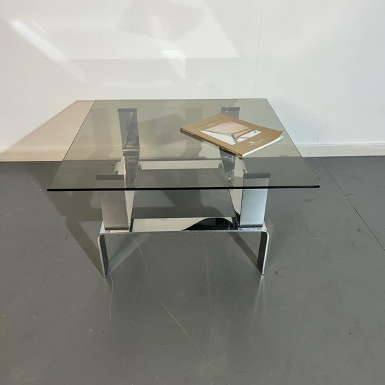 Image 1 of Chrome Side Table '1970'