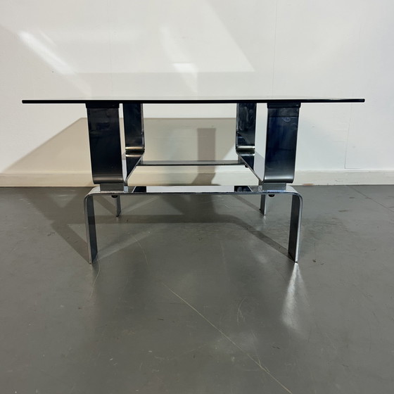 Image 1 of Chrome Side Table '1970'